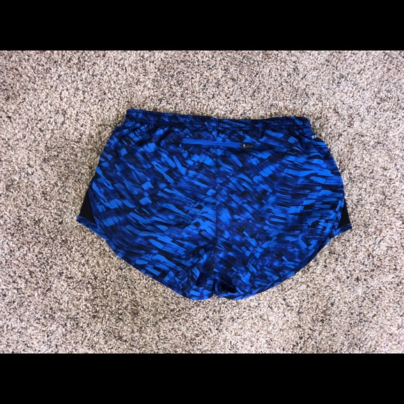Cobalt blue and black nike running shorts! - Picture 2 of 2